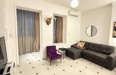 Аренда светлой 2-комнатной квартиры, 43 м², центр Белграда, Сербия